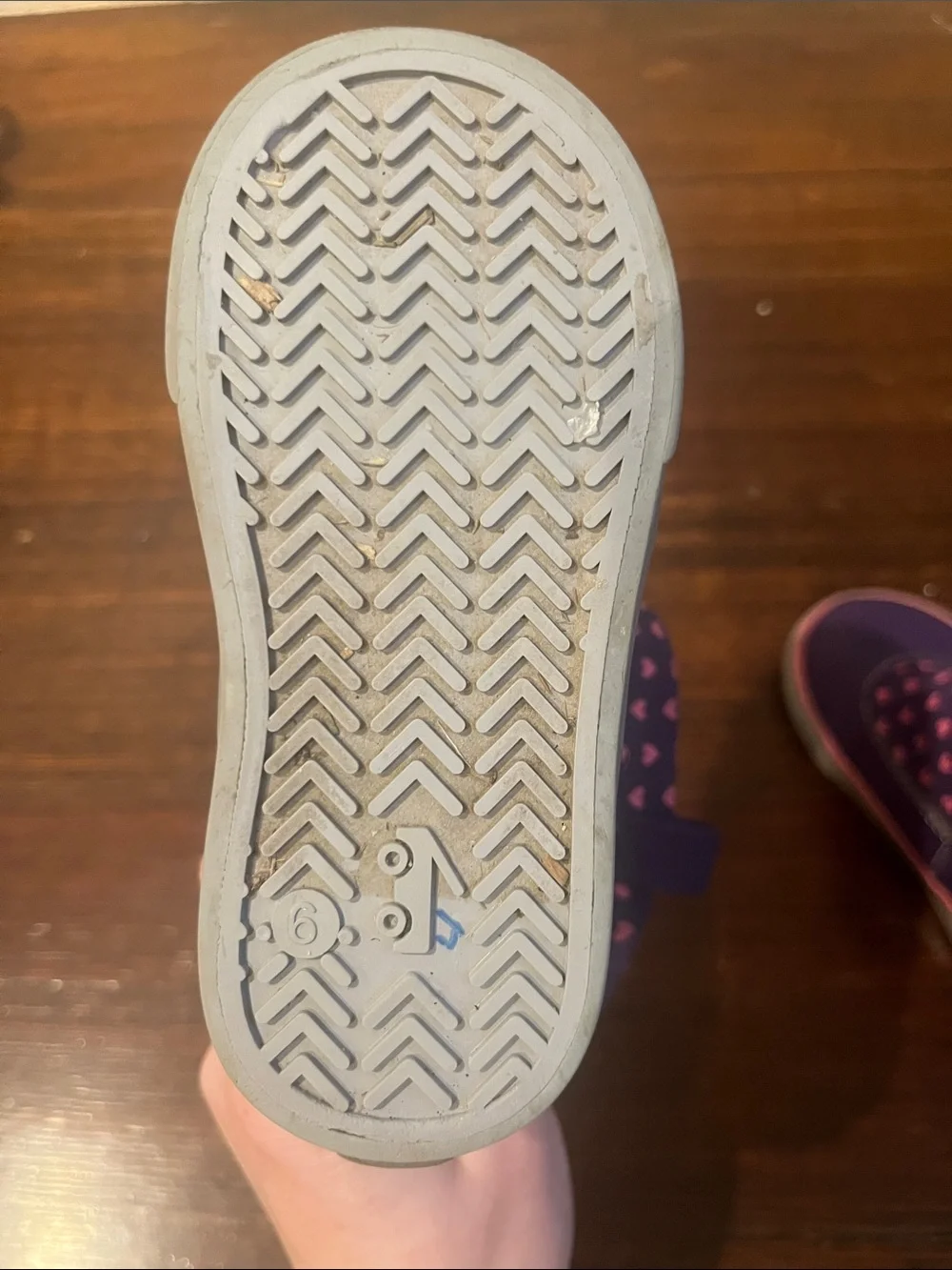See Kai Run Purple Waterproof Heart Rain Boots with Pink Accents
